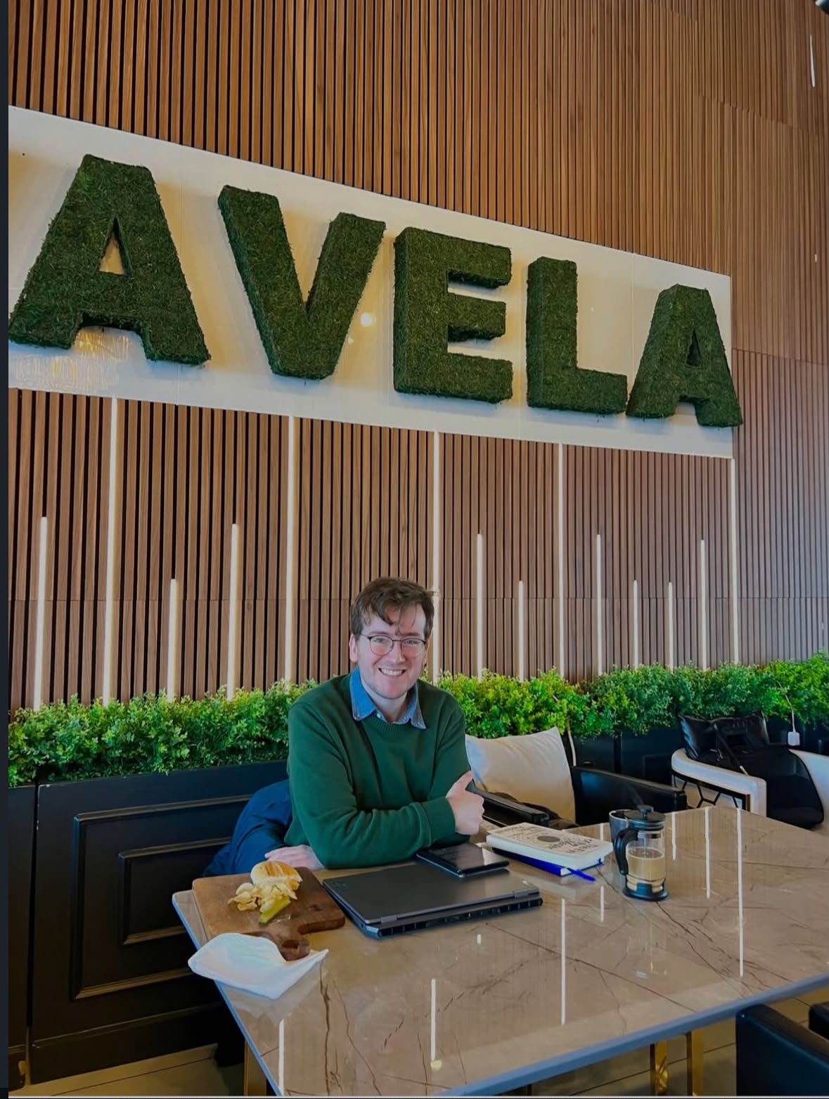 Vavela Café’de bir misafir anı