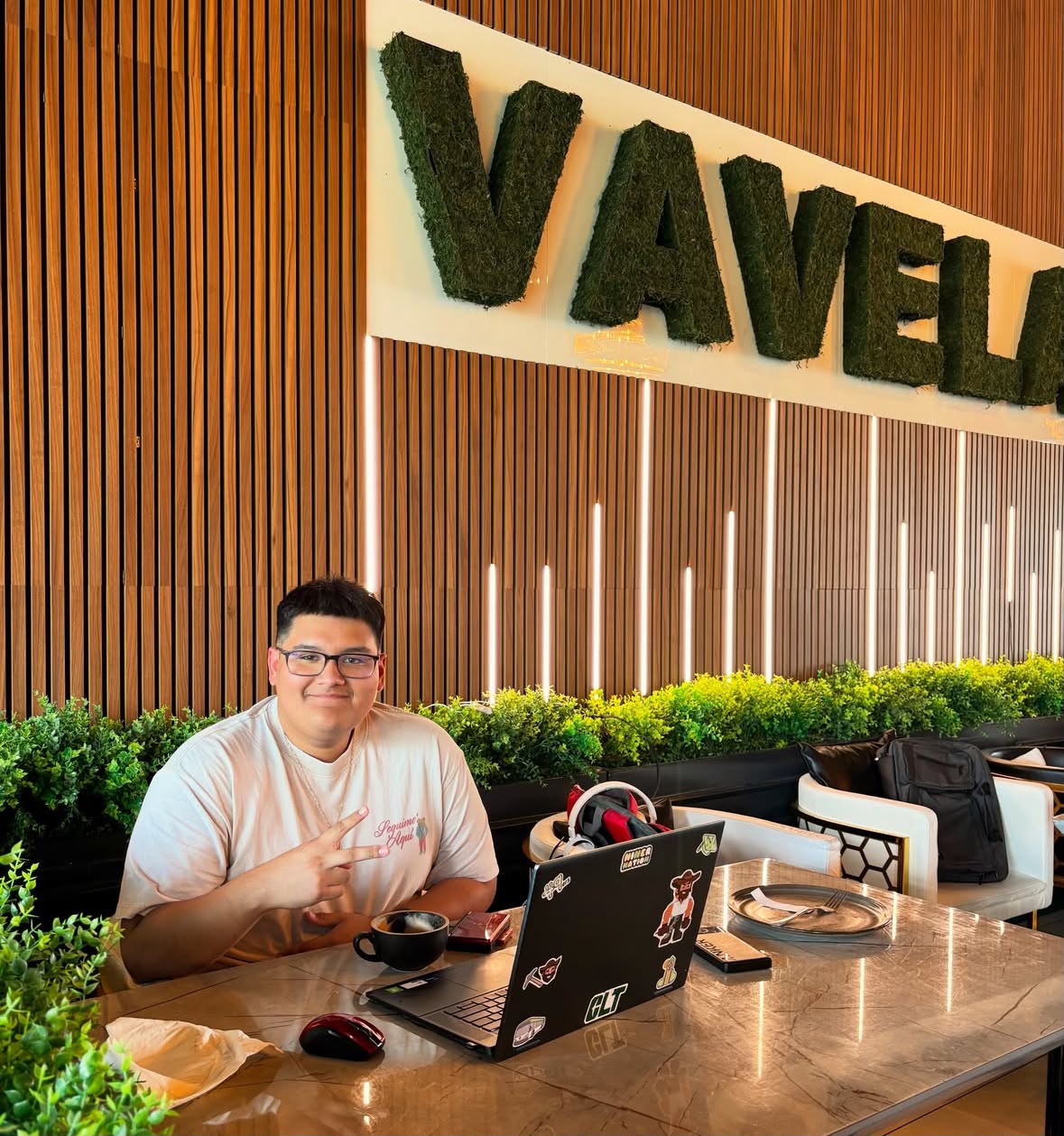 Vavela Café’de bir misafir anı